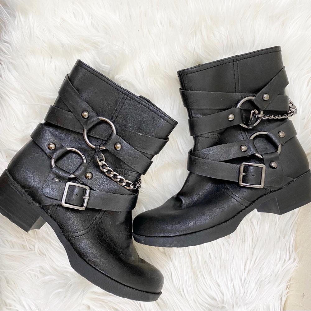 JESSICA SIMPSON | Moto Boots